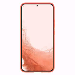 Samsung Cover in Silicone per Galaxy S22+, Glow Red