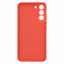 Samsung Cover in Silicone per Galaxy S22+, Glow Red - Vista aggiuntiva 4