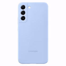 Samsung Cover in Silicone per Galaxy S22+, Artic Blue, Cover, Samsung, Samsung Galaxy S22+, 16,8 cm (6.6"), Blu