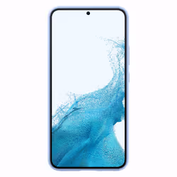 Samsung Cover in Silicone per Galaxy S22+, Artic Blue