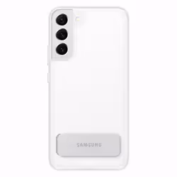 Samsung Clear Standing Cover Trasparente per Galaxy S22+, Cover, Samsung, Samsung Galaxy S22, 16,8 cm (6.6"), Trasparente