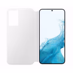 Samsung Smart Clear View Cover per Galaxy S22+, White - Vista aggiuntiva 3