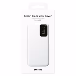 Samsung Smart Clear View Cover per Galaxy S22+, White - Vista aggiuntiva 6