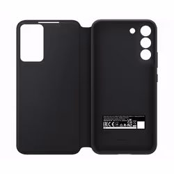 Samsung Smart Clear View Cover per Galaxy S22+, Black - Vista aggiuntiva 4