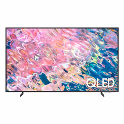 Samsung Series 6 TV QLED 4K 43” QE43Q60B Smart TV Wi-Fi Black 2022, Quantum HDR, Ultra sottile, Colori Ultra luminosi, Suono ...