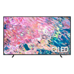Samsung Series 6 TV QLED 4K 43” QE43Q60B Smart TV Wi-Fi Black 2022, Quantum HDR, Ultra sottile, Colori Ultra luminosi, Suono dinamico