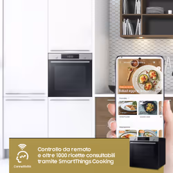 Samsung NV7B44403BS Forno ad incasso Dual Cook Serie 4 76 L A+ Inox - Vista aggiuntiva 7