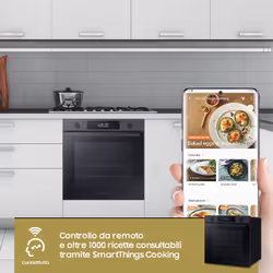 Samsung NV7B4440VBB Forno ad incasso Dual Cook Serie 4 76 L A+ Black Inox - Vista aggiuntiva 7