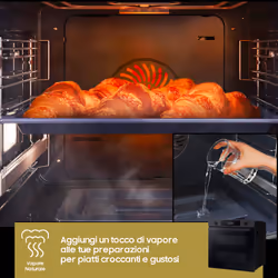 Samsung NV7B4540VBB Forno ad incasso Dual Cook Flex™ Serie 4 76 L A+ Black Inox - Vista aggiuntiva 6