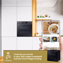 Samsung NV7B4540VBB Forno ad incasso Dual Cook Flex™ Serie 4 76 L A+ Black Inox - Vista aggiuntiva 7