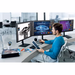 Samsung LS32B800PXU 32" 4K Ultra HD LCD Nero - Vista aggiuntiva 8