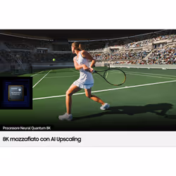 Samsung TV Neo QLED 8K 75” QE75QN900B Smart TV Wi-Fi Stainless Steel 2022, Mini LED, Processore Neural Quantum 8K, Ultra sottile, Gaming mode, Suono 3D - Vista aggiuntiva 8
