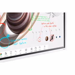 Samsung WM65B lavagna interattiva 65" Touch screen Grigio, Bianco - Vista aggiuntiva 4