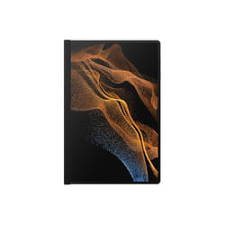 Samsung EF-ZX900PBEGEU custodia per tablet 37,1 cm (14.6") Custodia a libro Nero, Trasparente