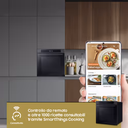 Samsung NV7B4040VBB Forno ad incasso Multifunzione Serie 4 76 L A+ Black Inox - Vista aggiuntiva 6