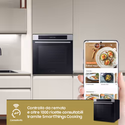 Samsung NV7B4040VBS Forno ad incasso Multifunzione Serie 4 76 L A+ Inox - Vista aggiuntiva 6