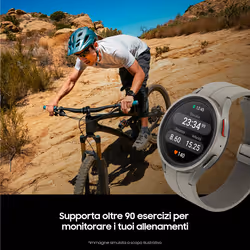Samsung Galaxy Watch5 Pro Smartwatch Scocca in Titanio 45mm Memoria 16 GB Gray Titanium - Vista aggiuntiva 6