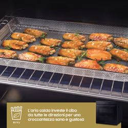 Samsung NV7B5760WBK Forno ad incasso a Vapore Serie 5 76 L A+ Vetro Nero - Vista aggiuntiva 7