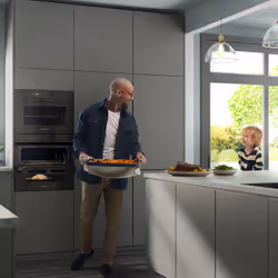 Samsung NV7B5760WBK Forno ad incasso a Vapore Serie 5 76 L A+ Vetro Nero - Vista aggiuntiva 8