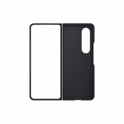 Samsung Leather Cover per Galaxy Z Fold4, Nero - Vista aggiuntiva 4