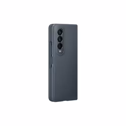 Samsung Leather Cover per Galaxy Z Fold4, Moss Gray - Vista aggiuntiva 2