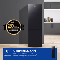 Samsung Frigorifero Combinato EcoFlex 1.85m 344L RB33B610EBN - Vista aggiuntiva 7