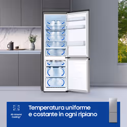 Samsung Frigorifero Combinato EcoFlex 1.85m 344L RB33B610ESA - Vista aggiuntiva 6