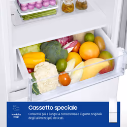 Samsung RB33B610EWW frigorifero Combinato EcoFlex liebra installazione con congelatore 1.85m 344L Classe E, Bianco - Vista aggiuntiva 4