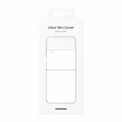 Samsung Clear Slim Cover per Galaxy Z Flip4, Trasparente - Vista aggiuntiva 7