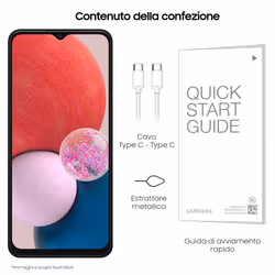 Samsung Galaxy A13 4 GB 128 GB Bianco - Vista aggiuntiva 7