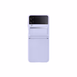 Samsung Flap Leather Cover Serenity per Galaxy Z Flip4 pelle Viola - Vista aggiuntiva 4