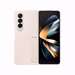 Samsung Standing Cover with S Pen per Galaxy Z Fold4, Sabbia - Vista aggiuntiva 5