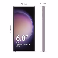 Samsung Galaxy S23 Ultra RAM 12GB, 512GB, Lavender - Vista aggiuntiva 4