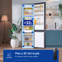 Samsung RB38C776CB1 Libera installazione 390 L Grafite, Acciaio inox - Vista aggiuntiva 4