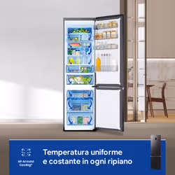 Samsung RB38C776CB1 Libera installazione 390 L Grafite, Acciaio inox - Vista aggiuntiva 8
