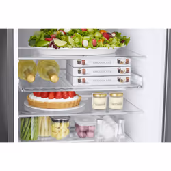 Samsung RB38C7B6AS9 frigorifero Combinato BESPOKE AI Libera installazione con congelatore Wifi 2m 387L Classe A, Inox - Vista aggiuntiva 7