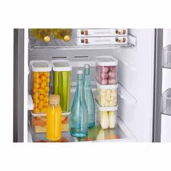 Samsung RB38C7B6AS9 frigorifero Combinato BESPOKE AI Libera installazione con congelatore Wifi 2m 387L Classe A, Inox - Vista aggiuntiva 8