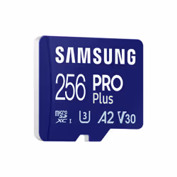 Samsung PRO Plus microSD Memory Card 256GB (2023), USB Card Reader incluso