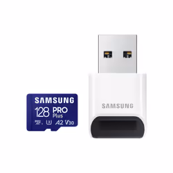 Samsung PRO Plus microSD Memory Card 128 GB (2023), USB Card Reader incluso - Vista aggiuntiva 6