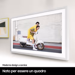 Samsung Lifestyle TV QE32LS03CBUXZT The Frame QLED Full HD, Smart TV 32" Matte Display, OTS Lite, Black 2023 - Vista aggiuntiva 5