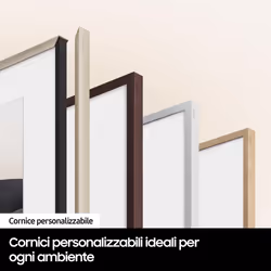 Samsung Lifestyle TV QE32LS03CBUXZT The Frame QLED Full HD, Smart TV 32" Matte Display, OTS Lite, Black 2023 - Vista aggiuntiva 6
