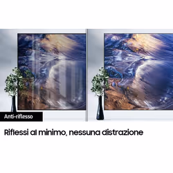 Samsung Series 9 TV QE55QN90CATXZT Neo QLED 4K, Smart TV 55" Processore Neural Quantum 4K, Dolby Atmos e OTS+, Carbon Silver 2023 - Vista aggiuntiva 4