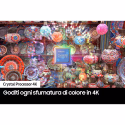 Samsung Series 7 TV UE50CU7170UXZT Crystal UHD 4K, Smart TV 50" Processore Crystal 4K, OTS Lite, Black 2023 - Vista aggiuntiva 5