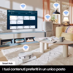 Samsung Series 8 TV UE50CU8070UXZT Crystal UHD 4K, Smart TV 50" Processore Crystal 4K, Adaptive Sound, Black 2023 - Vista aggiuntiva 6
