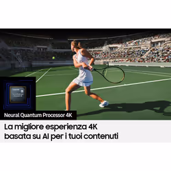 Samsung Series 9 TV QE55QN95CATXZT Neo QLED 4K, Smart TV 55" Processore Neural Quantum 4K, Dolby Atmos e OTS+, Slate Black 2023 - Vista aggiuntiva 6