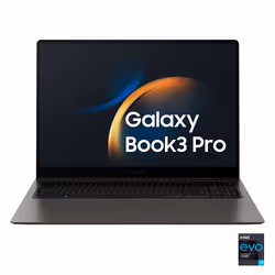 Samsung Galaxy Book3 Pro 16" Intel EVO i7 13th Gen 16GB 512GB Graphite, Intel® Core™ i7, 40,6 cm (16"), 2880 x 1800 Pixel, 16 ...
