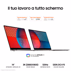 Samsung Galaxy Book3 Pro 14" Intel EVO i7 13th Gen 16 GB 512 GB Graphite - Vista aggiuntiva 4