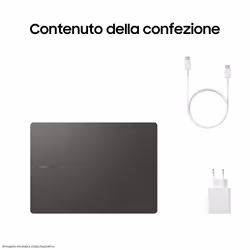 Samsung Galaxy Book3 Pro 14" Intel EVO i7 13th Gen 16 GB 512 GB Graphite - Vista aggiuntiva 6