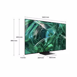 Samsung Series 9 TV QE65S95CATXZT OLED 4K, Smart TV 65" Processore Neural Quantum 4K, Dolby Atmos e OTS+, Titan Black 2023 - Vista aggiuntiva 2