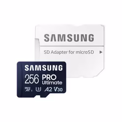 Samsung PRO Ultimate microSD Memory Card 256GB - Vista aggiuntiva 4